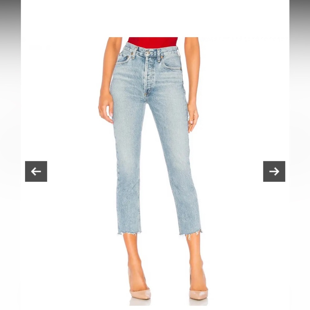 AGOLDE RILEY CROP SZ 25